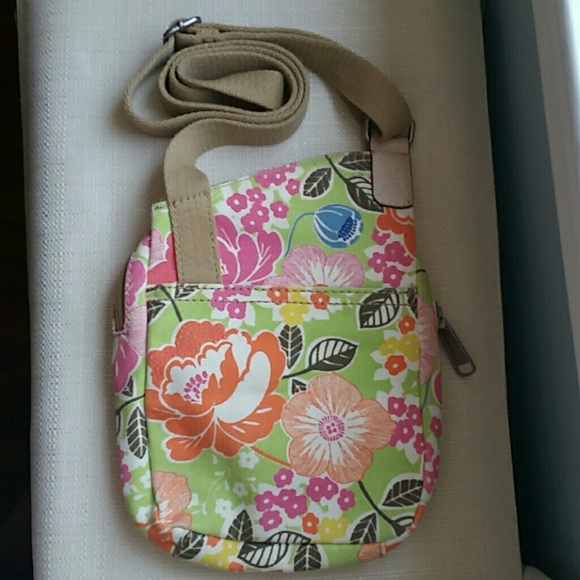 NWOT Fossil 1954 Retro Canvas Crossbody Bag - Picture 2 of 6