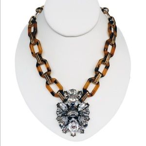 Statement necklace and earrings