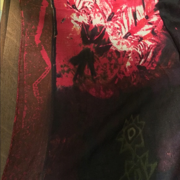 Native American Motif Scarf