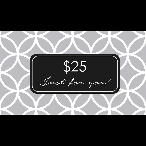 ⚡️$25.00 SALE⚡️