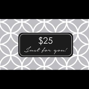 ⚡️$25.00 SALE⚡️