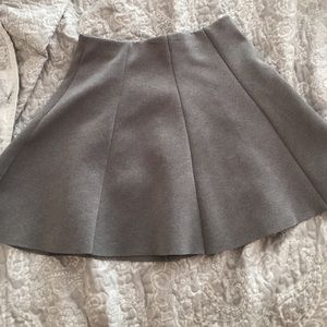 H&M Grey Skater Skirt