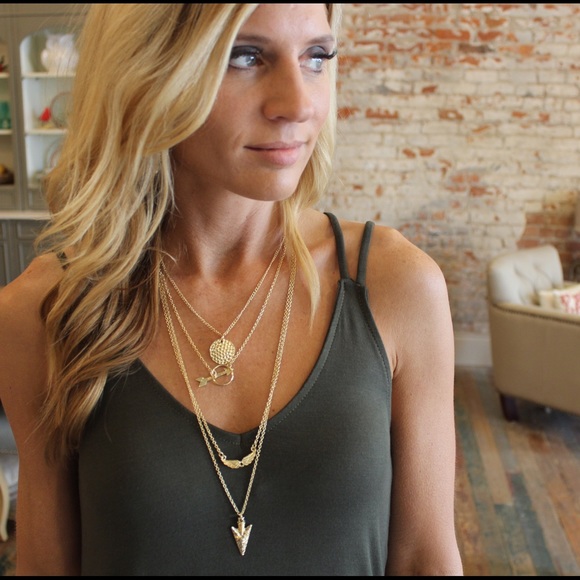 Jewelry - ✨RESTOCKED ✨Gold tone layered necklace set