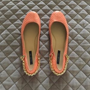 Rachel Zoe SZ 6 Python Flats