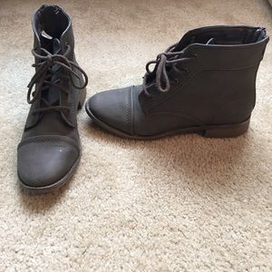 American Eagle boots.