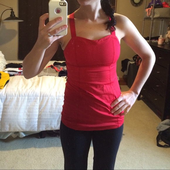 lululemon athletica Tops - Lululemon Run: Catch Me tank top size 4