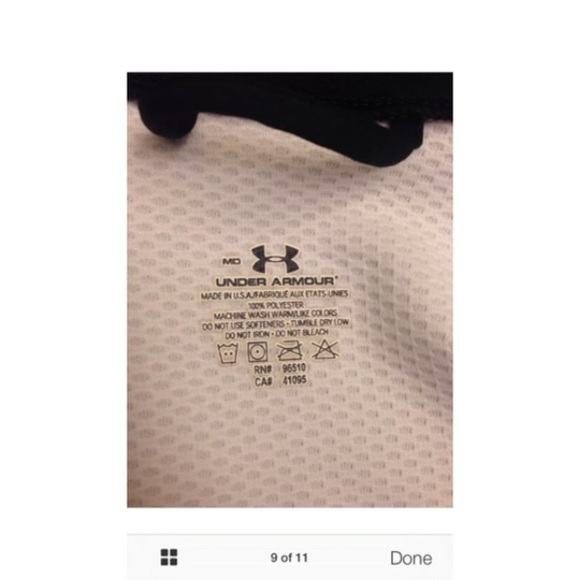 Under Armour zip up workout jacket medium - Picture 4 of 4