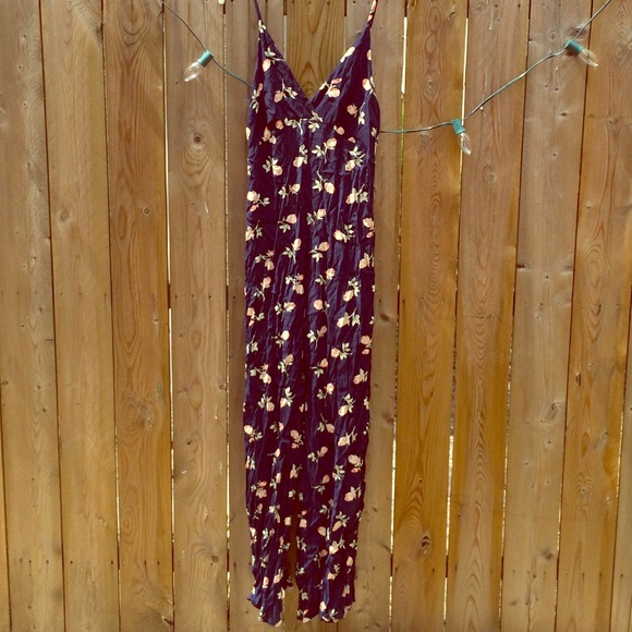 Floral Print Romper