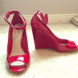 ALDO peep toe heels.