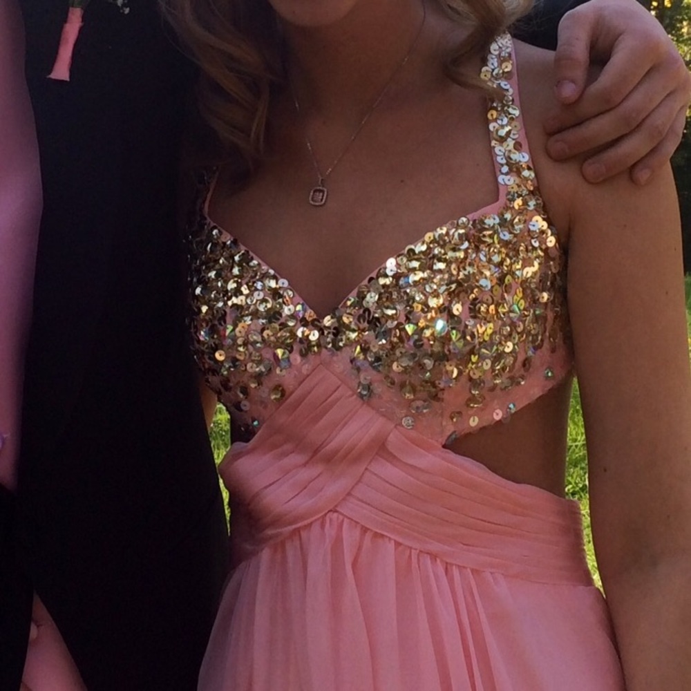 Pink Prom Dress - Picture 5 of 7