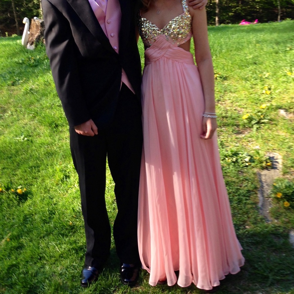 Pink Prom Dress - Picture 4 of 7