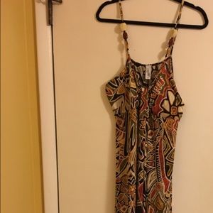 Multi color maxi dress