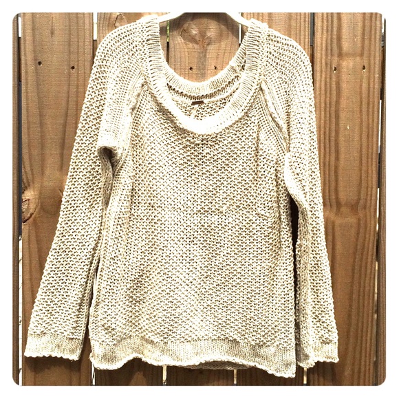 Free People Off the Shoulder Sweater