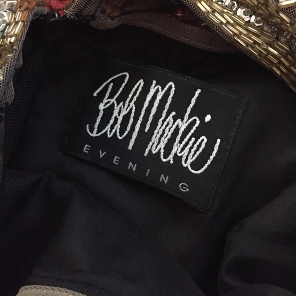 Vintage Bob Mackie evening beaded dress - Picture 4 of 4