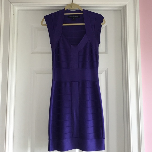 French Connection Ribbon Knit Dress