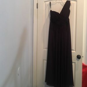 Bill Levkoff Eggplant Dress