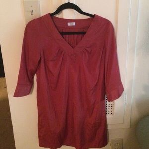 Silky red Tobi dress