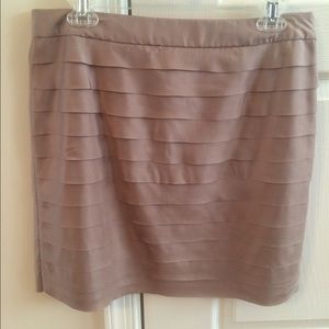 NWT Ann Taylor LOFT Silk Skirt