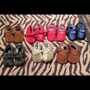 Crib walker Moccasins.