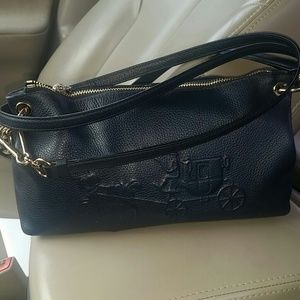 Coach Crossbody/ Shoulder Bag Navy Blue