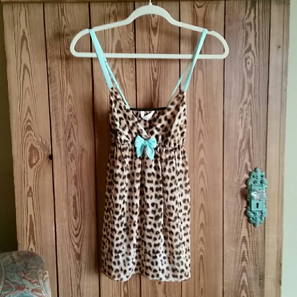 Leopard nighty/panty set