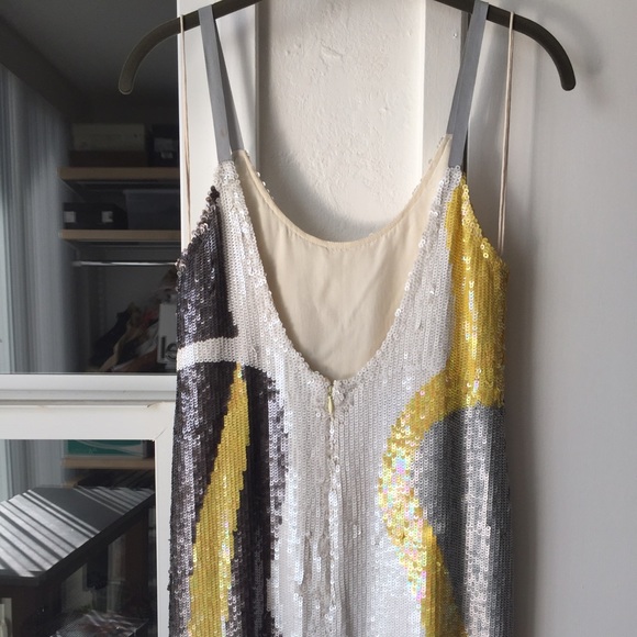 Catherine Malandrino sequin mini dress Size 2 - Picture 2 of 4