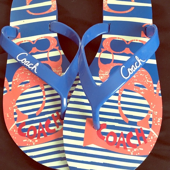 Coach Flip Flops