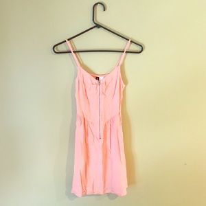 H&M peach dress
