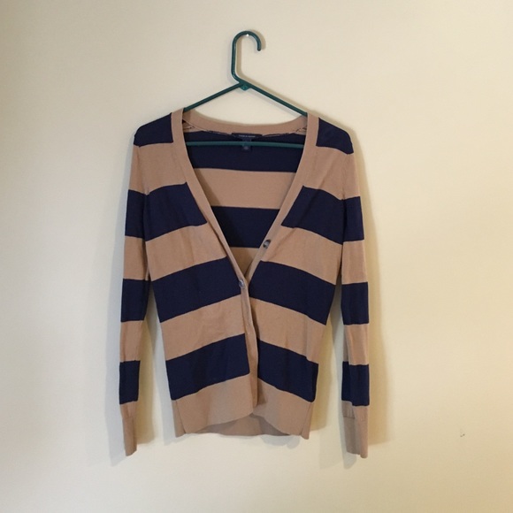 Striped cardigan