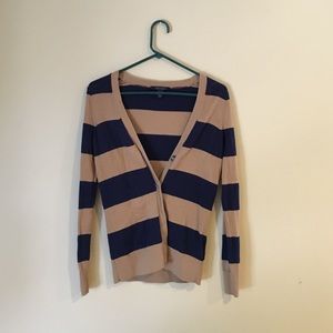 Striped cardigan