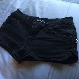 Black roxy shorts