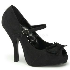 PEEP TOE MARY JANE WITH BOW