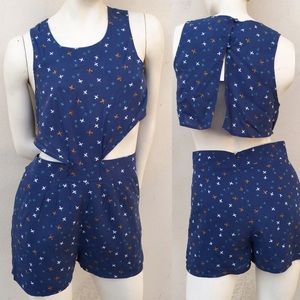 Adorable cut out romper