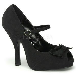 PEEP TOE MARY JANE WITH BOW