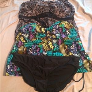 Swim Bundle 2 tops 1 bottom