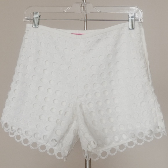 White Spring Shorts