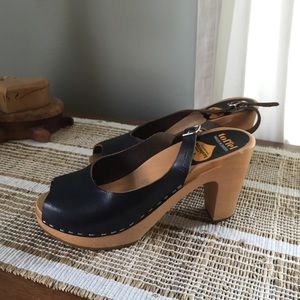 Swedish hasbeen sling back sandals