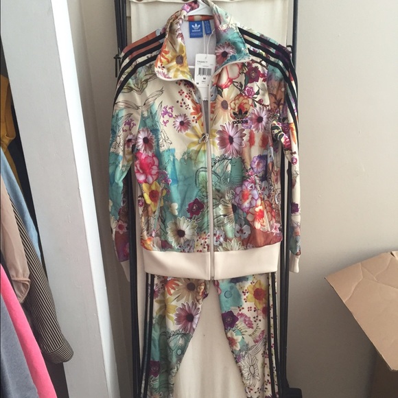 Adidas track suit with tags
