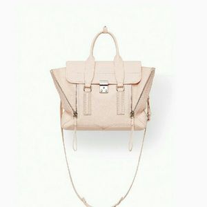 3.1 Phillip Lim Pashli Medium White Peach Satchel