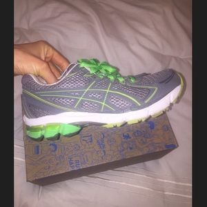 ASICS running shoes! Worn once!