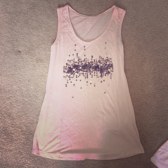 Mossimo sequin tank top
