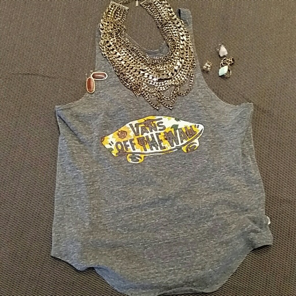 XS Racerback Sunflower Vans Tanktop