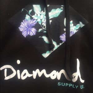 womens diamond supply co hoodie