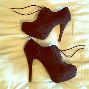 Black Suede Heels