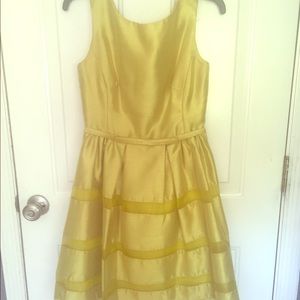 Nordstrom "Taylor" Gold Dress- GORGEOUS!!