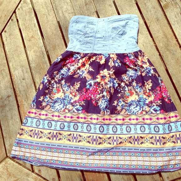 3 for $15 American Rag strapless corset dress