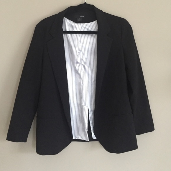 Black blazer by Aqua
