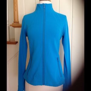 Turquoise blue Lululemon Define Jacket, size 8