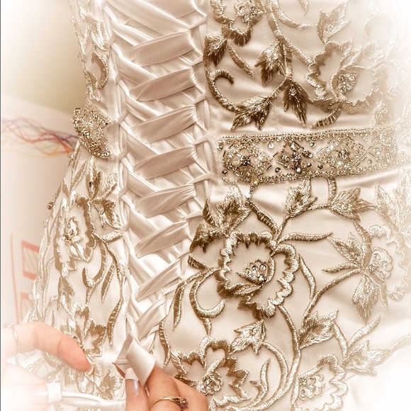 DaVinci Couture Bridal Gown. - Picture 1 of 4