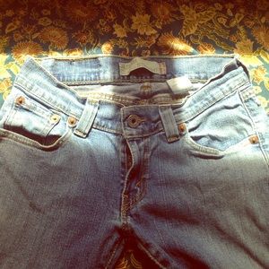 Levi slouch blue jean• worn to perfect comfort fit